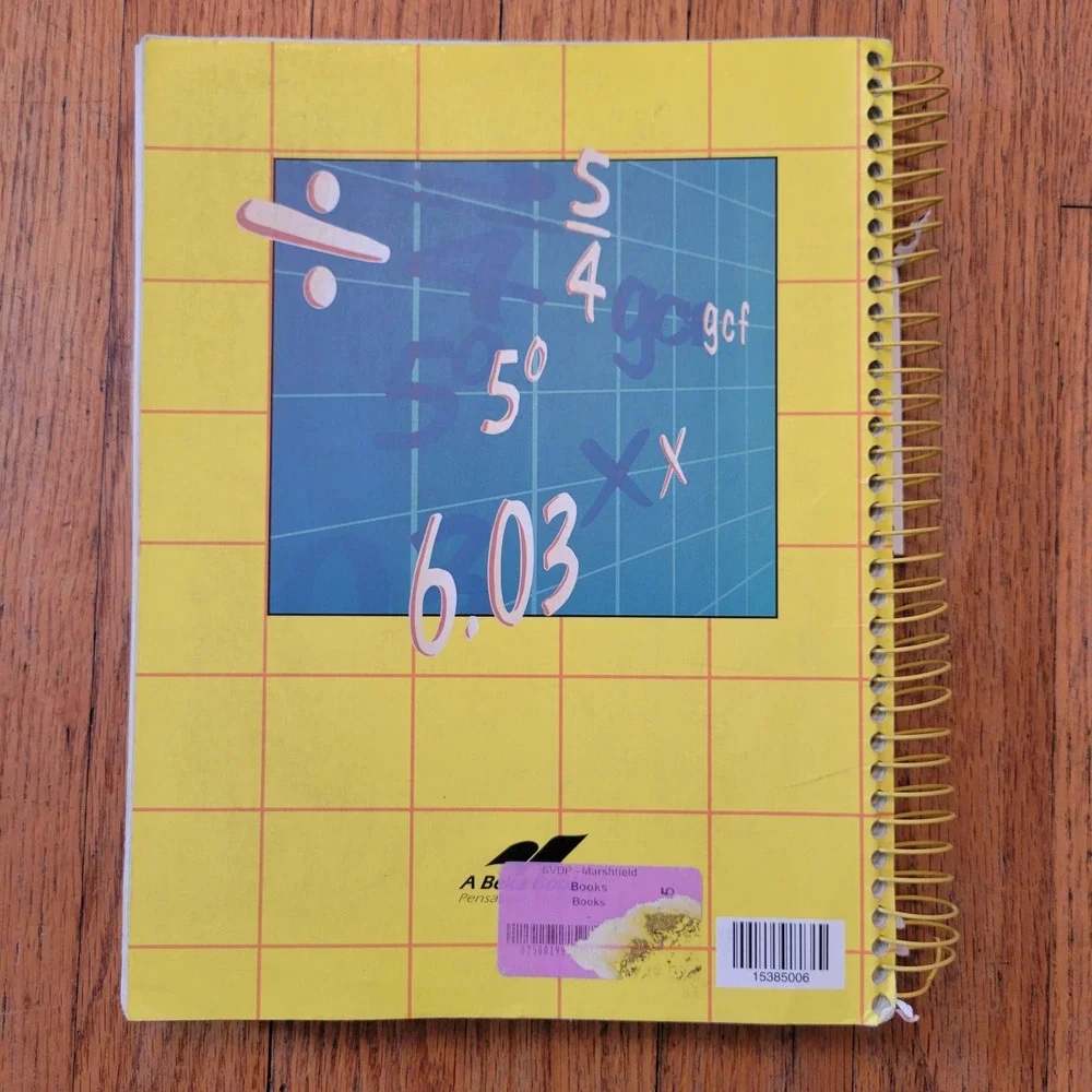 ABeka Book Teacher Key Yellow Arithmetic 4 Homeschool Math‎